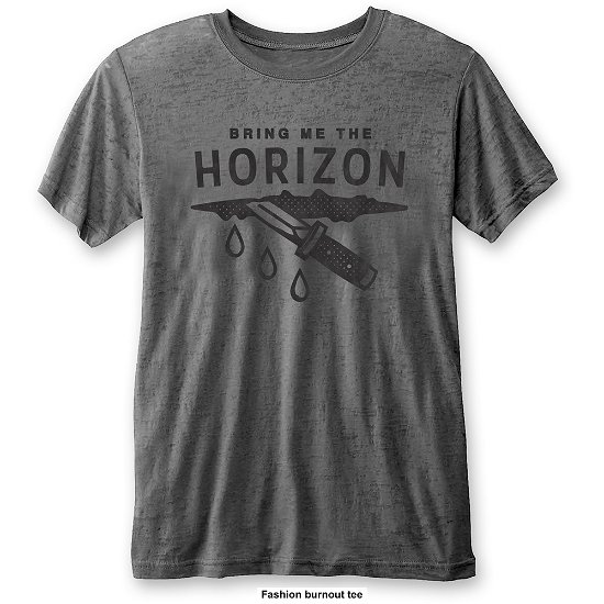 Bring Me The Horizon Unisex T-Shirt: Wound (Burnout) - Bring Me The Horizon - Produtos - Bravado - 5055979982371 - 