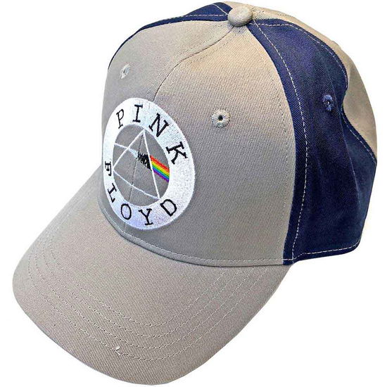 Cover for Pink Floyd · Pink Floyd Unisex Baseball Cap: Circle Logo (2 Tone) (CLOTHES) [Grey, Blue - Unisex edition]