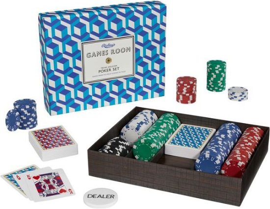 Texas Hold'em Poker Set - Games Room - Gesellschaftsspiele -  - 5060121271371 - 4. März 2014
