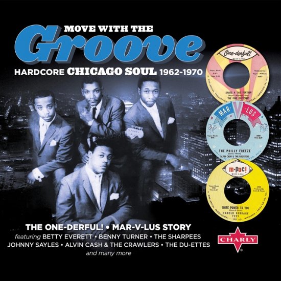 Cover for Move with the Groove / Various · Move With The Groove (Hardcore Chicago Soul 1962-1970) (Deluxe Digibook) (CD) (2022)