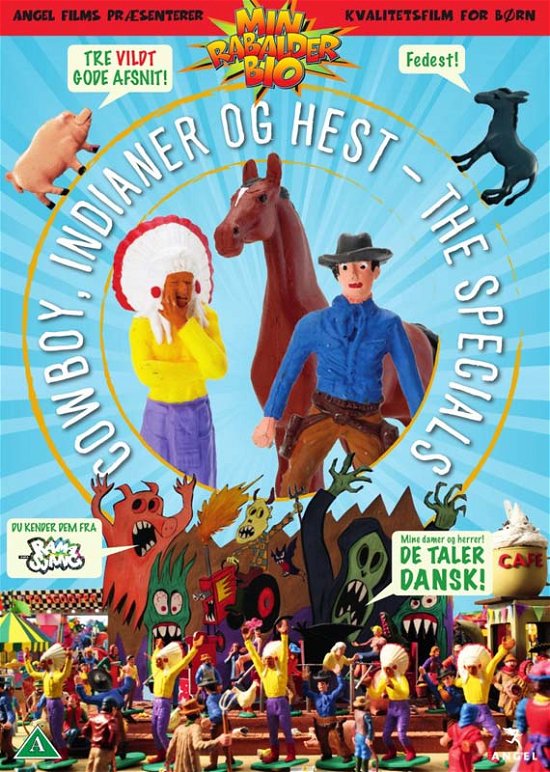Cover for Cowboy Indianer og Hest - 3 Sp (DVD) (2021)