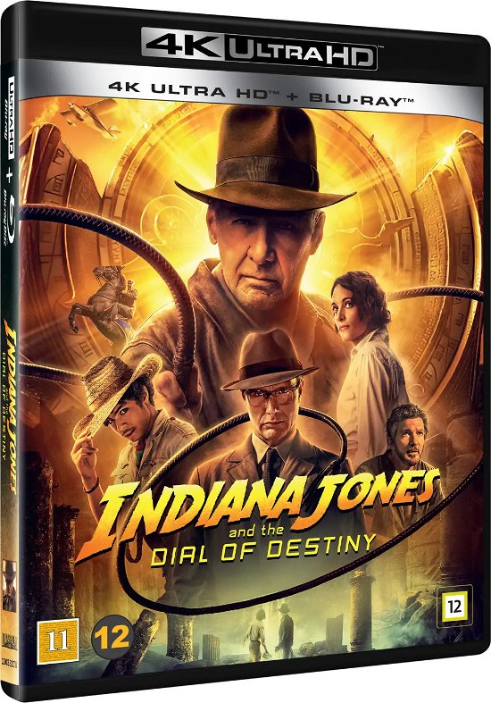 Cover for Indiana Jones · Indiana Jones 5 - And The Dial Of Destiny (4K UHD + Blu-ray) (2023)