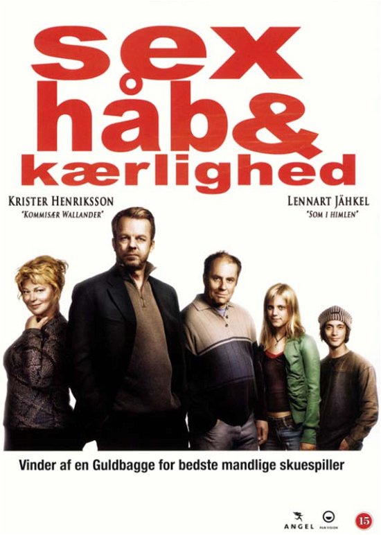Cover for Krister Henriksson, Ing-Marie Carlsson, Lennart Jähkel  · Sex, håb og kærlighed (2005) [DVD] (DVD) (2017)