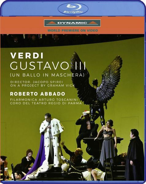 Cover for Abbado, Roberto / Filarmonica Arturo Toscanini · Verdi: Gustavo Iii (Blu-ray) (2022)