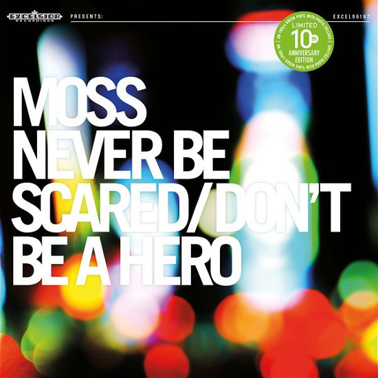 Cover for Moss · Never Be Scared / Don't Be A Hero (LP) [Coloured edition] (2019)