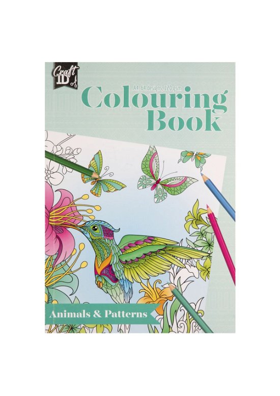 Cover for Craft Id · Craft Id - Colouring Book - Patterns (Spielzeug)