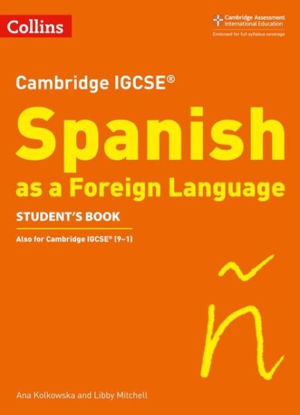 Cover for Libby Mitchell · Cambridge IGCSE™ Spanish Student's Book - Collins Cambridge IGCSE™ (Paperback Book) (2019)