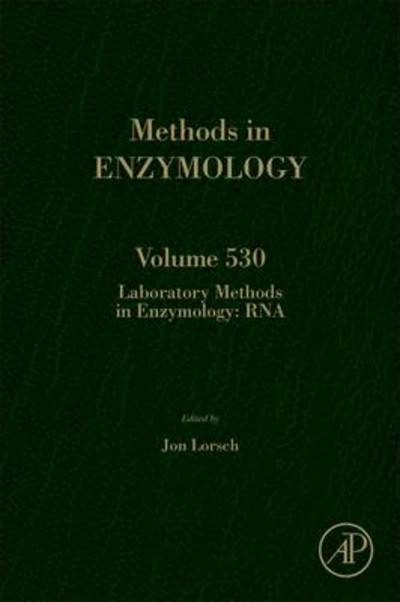 Cover for Lorsch, Jon (Department of Biophysics and Biophysical Chemistry, Johns Hopkins University School of Medicine, Baltimore, MD, USA) · Laboratory Methods in Enzymology: RNA - Methods in Enzymology (Hardcover Book) (2013)