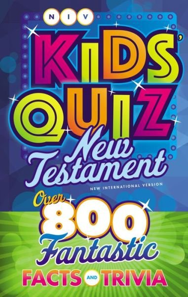 Cover for Zondervan Zondervan · NIV, Kids' Quiz New Testament, Paperback, Comfort Print (Paperback Book) (2020)