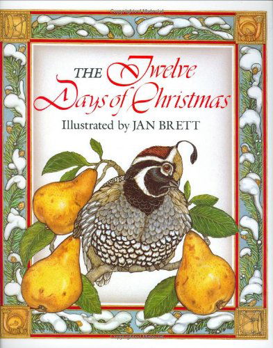 The Twelve Days of Christmas - Jan Brett - Książki - Penguin Putnam Inc - 9780399220371 - 13 października 1989