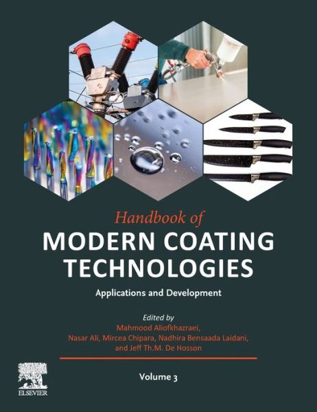 Cover for Handbook of Modern Coating Technologies: Applications and Development (Hardcover Book) (2021)
