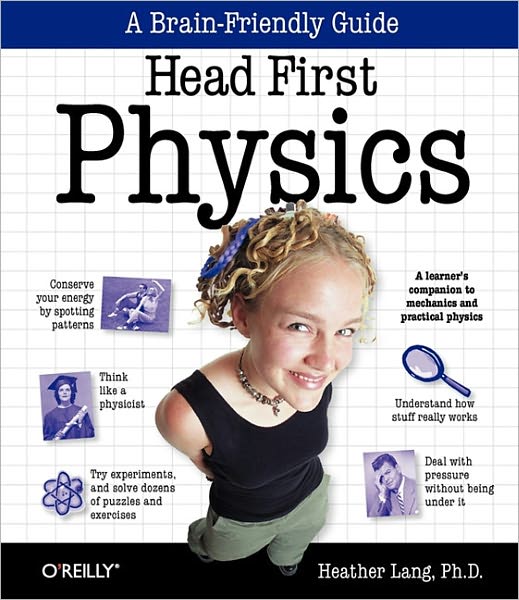 Cover for Heather Lang · Head First Physics (Paperback Book) (2008)