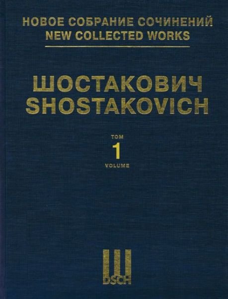Cover for Dmitri Shostakovich · Symphony No. 1, Op. 10 (Hardcover Book) [2 Revised edition] (2002)