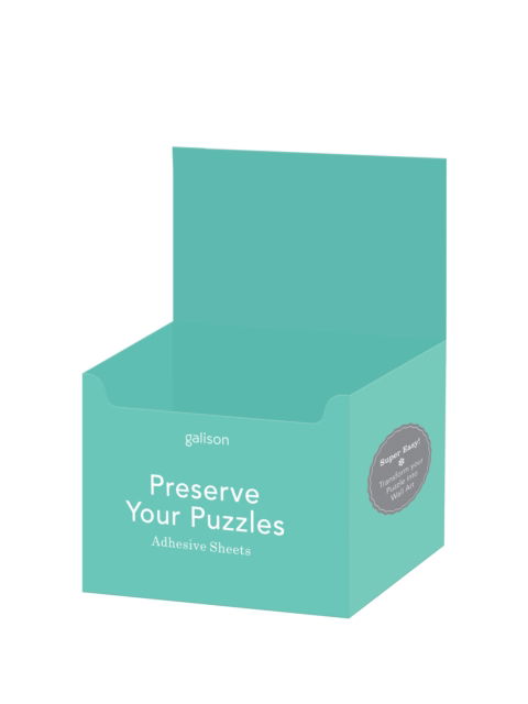 Puzzle Glue Sheets (6 Units) with CDU - Galison - Board game - Galison - 9780735383371 - August 14, 2025