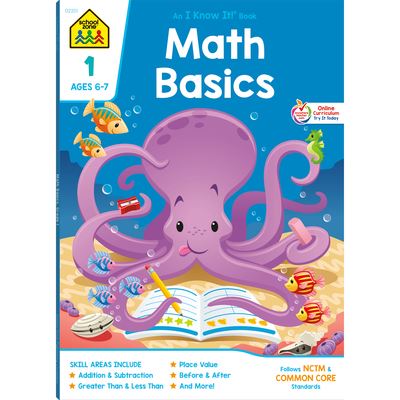 Math Basics 1 - Joan Hoffman - Books - School Zone Publishing Company - 9780887431371 - July 18, 2019