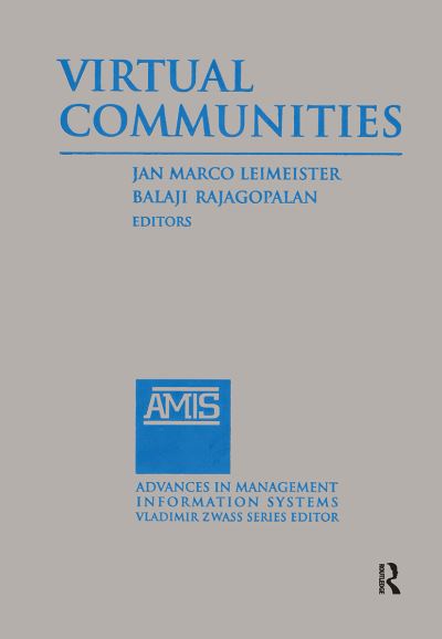 Jan Marco Leimeister · Virtual Communities: 2014 (Paperback Book) (2024)