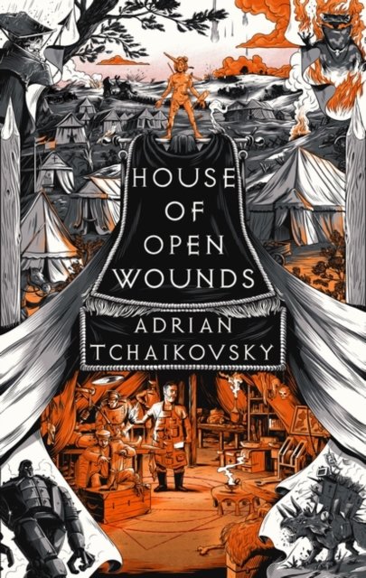 Cover for Adrian Tchaikovsky · House of Open Wounds (Paperback Bog) (2023)