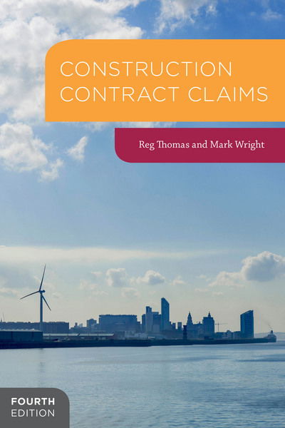 Cover for Reg Thomas · Construction Contract Claims - Building and Surveying Series (Innbunden bok) [4th ed. 2090 edition] (2016)