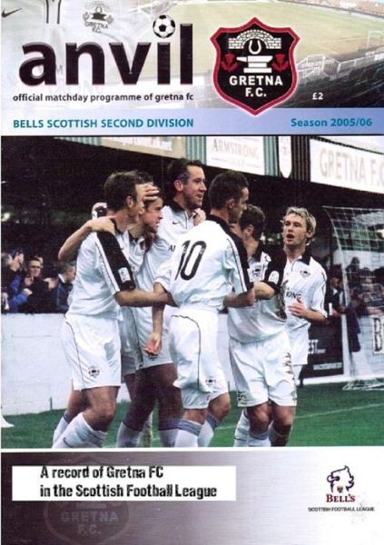 Anvil - a Record of Gretna Fc in the Scottish Football League - Jon Tait - Kirjat - Lulu.com - 9781326285371 - keskiviikko 18. tammikuuta 2017