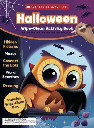 Cover for Scholastic Inc · Halloween Wipe-Clean Activity Book (Book) (2018)