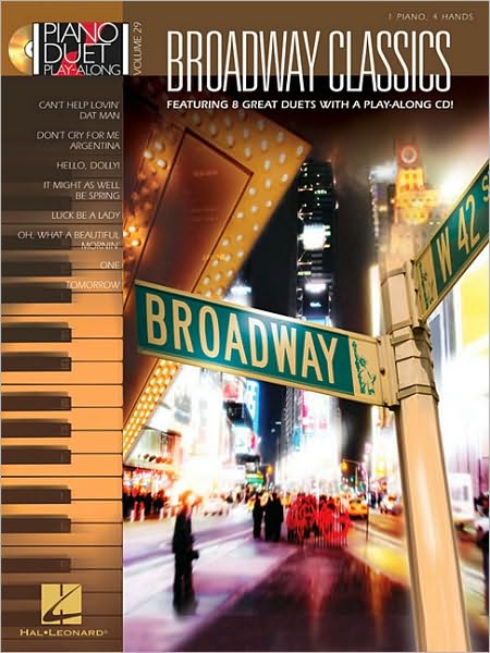 Cover for Hal Leonard Publishing Corporation · Broadway Classics: Piano Duet Play-along Volume 29 (Hardcover Book) (2009)