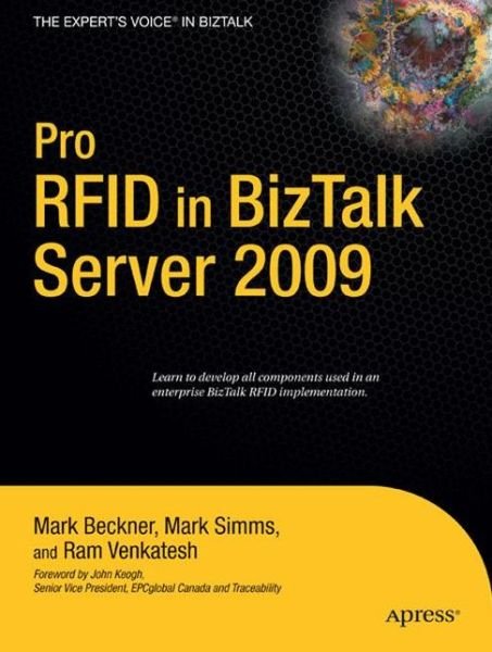Cover for Mark Simms · Pro RFID in BizTalk Server 2009 (Paperback Bog) [1st edition] (2009)