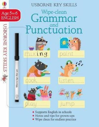 Wipe-clean Grammar & Punctuation 5-6: 1. Klasse - Key Skills - Jessica Greenwell - Bøger - Usborne Publishing Ltd - 9781474922371 - 1. juni 2017