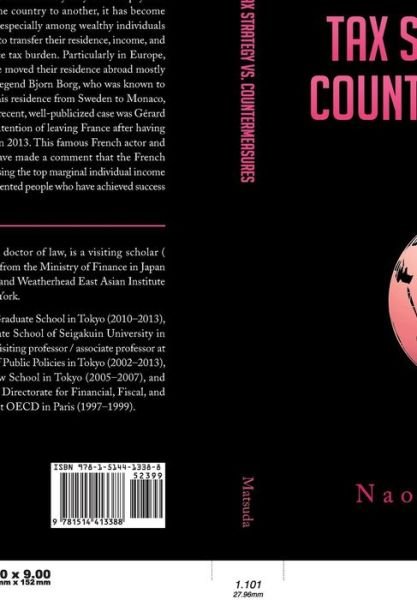 Cover for Naoki Matsuda · Tax Strategy vs. Countermeasures (Hardcover Book) (2015)