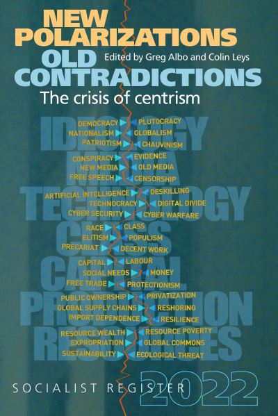 Cover for Greg Albo · New Polarizations and Old Contradictions: The Crisis of Centrism (Paperback Book) (2021)