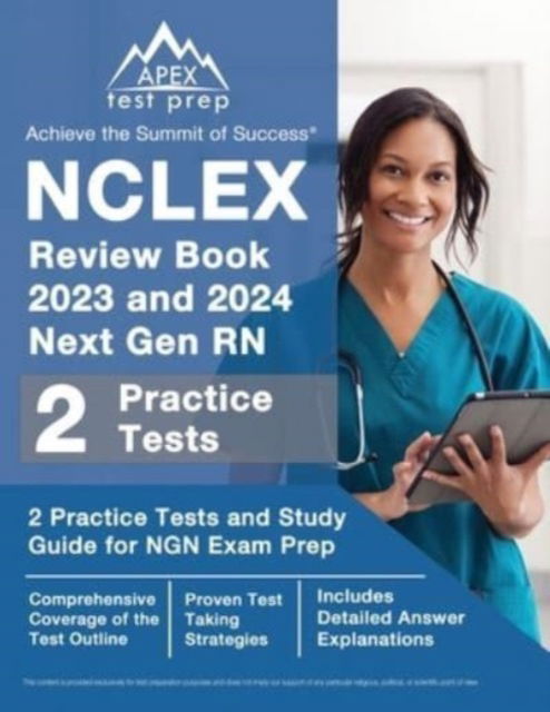 Cover for J M Lefort · NCLEX Review Book 2023 and 2024 Next Gen RN : 2 Practice Tests and Study Guide for NGN Exam Prep [Includes Detailed Answer Explanations] (Paperback Book) (2023)