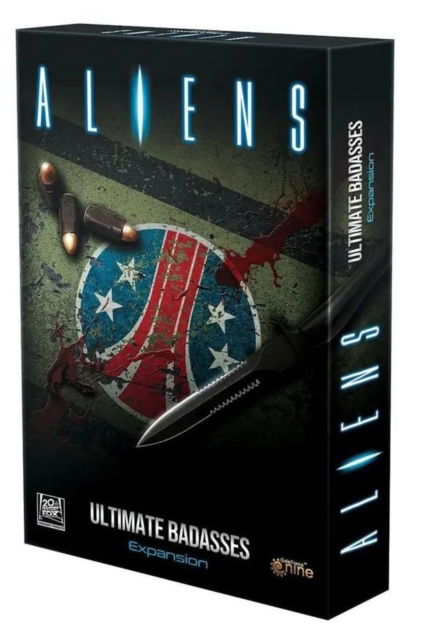 Cover for Aliens &quot;Ultimate Badassess&quot; Expansion - Updated Edition (GAME) (2023)