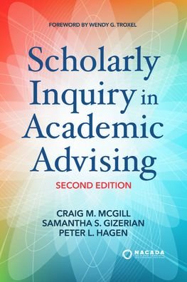Cover for Hagen  Mcgill   Gize · Scholarly Inquiry in Academic Advising (Pocketbok) (2022)