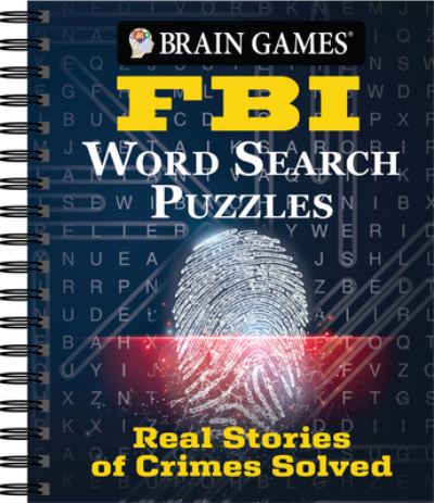 Cover for Publications International Ltd · Brian Games - FBI Word Search Puzzles (Spiralbuch) (2021)