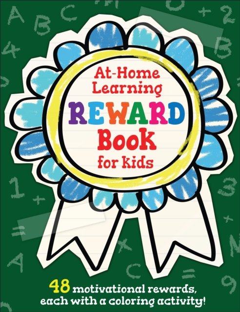 Cover for Sourcebooks · The At-Home Learning Reward Book for Kids: 48 motivational rewards, each with a coloring activity! (Pocketbok) (2021)