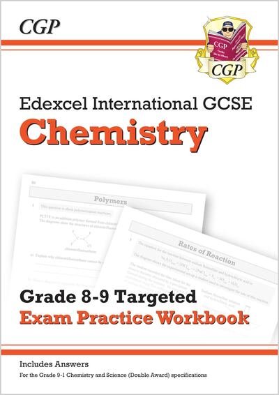 Cover for CGP Books · New Edexcel International GCSE Chemistry Grade 8-9 Exam Practice Workbook (with Answers) - CGP IGCSE Chemistry (Pocketbok) (2023)