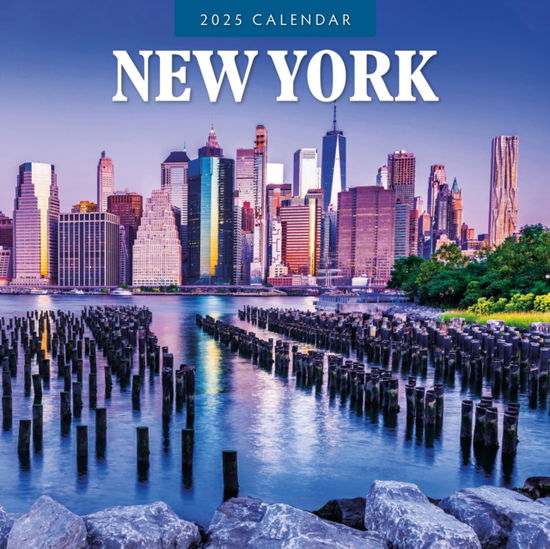 Cover for Red Robin · New York 2025 Square Wall Calendar (Paperback Book) (2024)