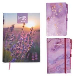 Cover for Louise Burfitt · Dairy Diary Set 2022: Loved by 25 million since its launch, this anniversary set is the best yet! Beautiful A5 week-to-view diary with 52 delicious triple-tested weekly recipes, plus Pocket Diary with pen and Notebook with pen - Dairy Diary (Hardcover Book) (2021)