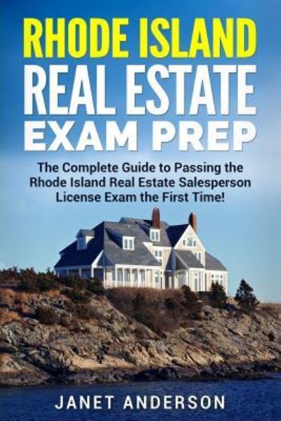 Cover for Janet Anderson · Rhode Island Real Estate Exam Prep (Pocketbok) (2018)