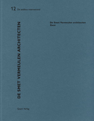 Cover for Heinz Wirz · De Smet Vermeulen: De Aedibus International (French) - De Aedibus International (Paperback Book) (2016)