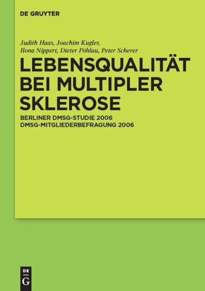 Cover for Peter Scherer · Lebensqualität bei Multipler Sklerose (Book) [German, 1 edition] (2010)