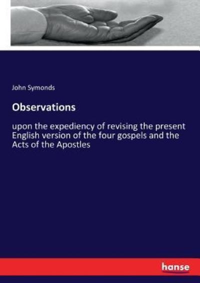 Cover for John Symonds · Observations (Pocketbok) (2017)