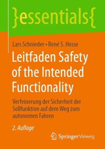 Cover for Schnieder · Leitfaden Safety of the Inten (Book) (2020)