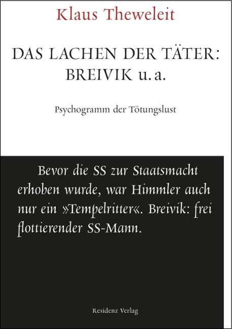 Cover for Theweleit · Das Lachen der Täter:Breivik (Book)