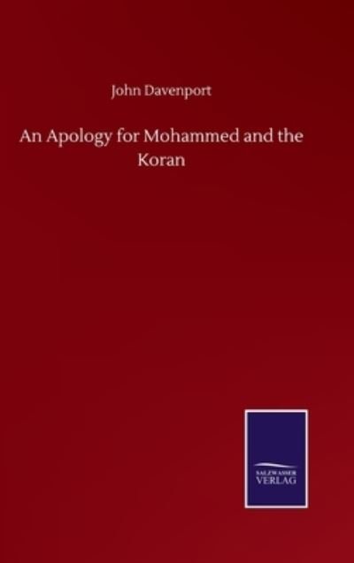 Cover for John Davenport · An Apology for Mohammed and the Koran (Hardcover Book) (2020)