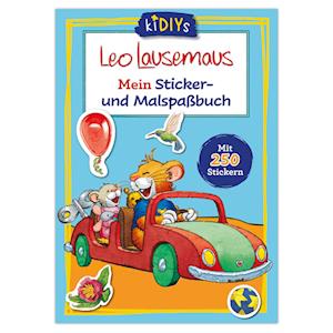 Leo Lausemaus Mein Sticker- und Malspaßbuch mit 250 Stickern - Marco Campanella - Livros - Lingen Verlag - 9783963473371 - 15 de agosto de 2023