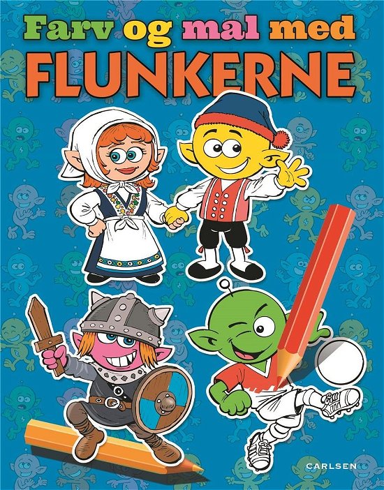 Cover for Joaquin Cera · Farv og mal med Flunkerne (Book) [1st edition] (2017)