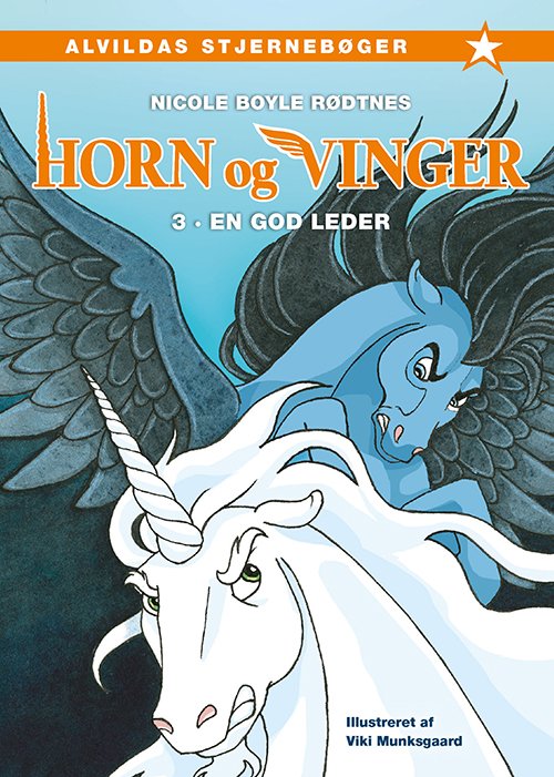 Cover for Nicole Boyle Rødtnes · Horn og vinger: Horn og vinger 3: En god leder (Bound Book) [1. Painos] (2019)