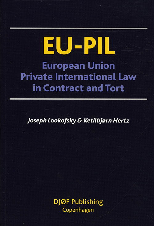 Cover for Joseph Lookofsky &amp; Ketilbjørn Hertz · Eu-pil (Sewn Spine Book) [1st edition] (2013)