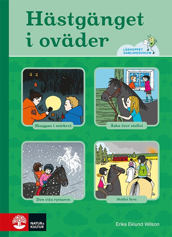 Cover for Erika Eklund Wilson · Läshoppet Samlingsvolym Hästgänget i oväder (Bound Book) (2023)