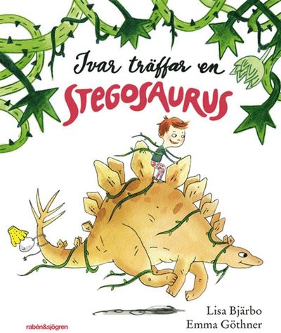 Cover for Lisa Bjärbo · Ivar träffar en stegosaurus (Audiobook (MP3)) (2018)